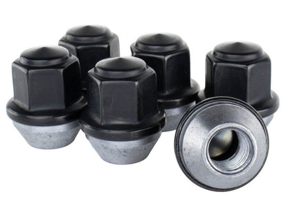 Ford Racing M12 x 1.5 Black Lug Nut - Set of 6 M-1012-BR