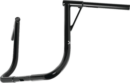 Burly Brand Louie B Bar 16in - Gloss Black B12-7005B
