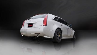 Corsa Performance 11-13 Cadillac CTS Wagon V 6.2L V8 Polished Sport Axle-Back Exhaust