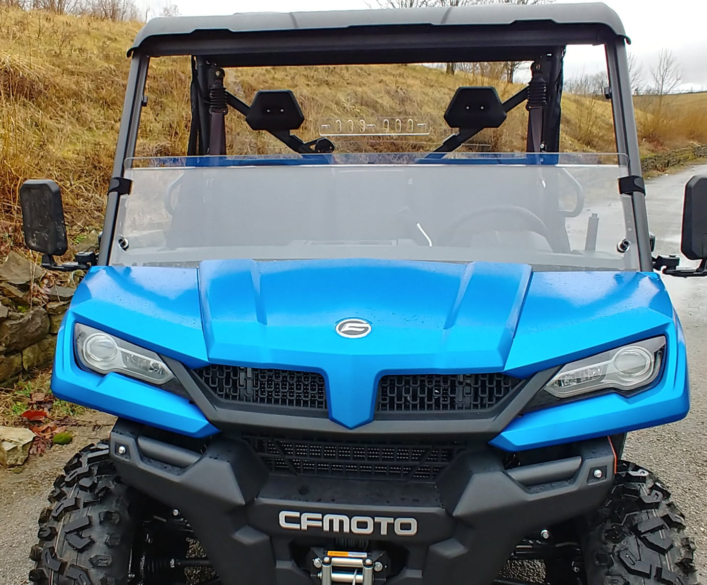 CFMoto UForce 500/800 - Half Windshield w/Scratch Resistant Option DOES NOT FIT 2025 MODEL!