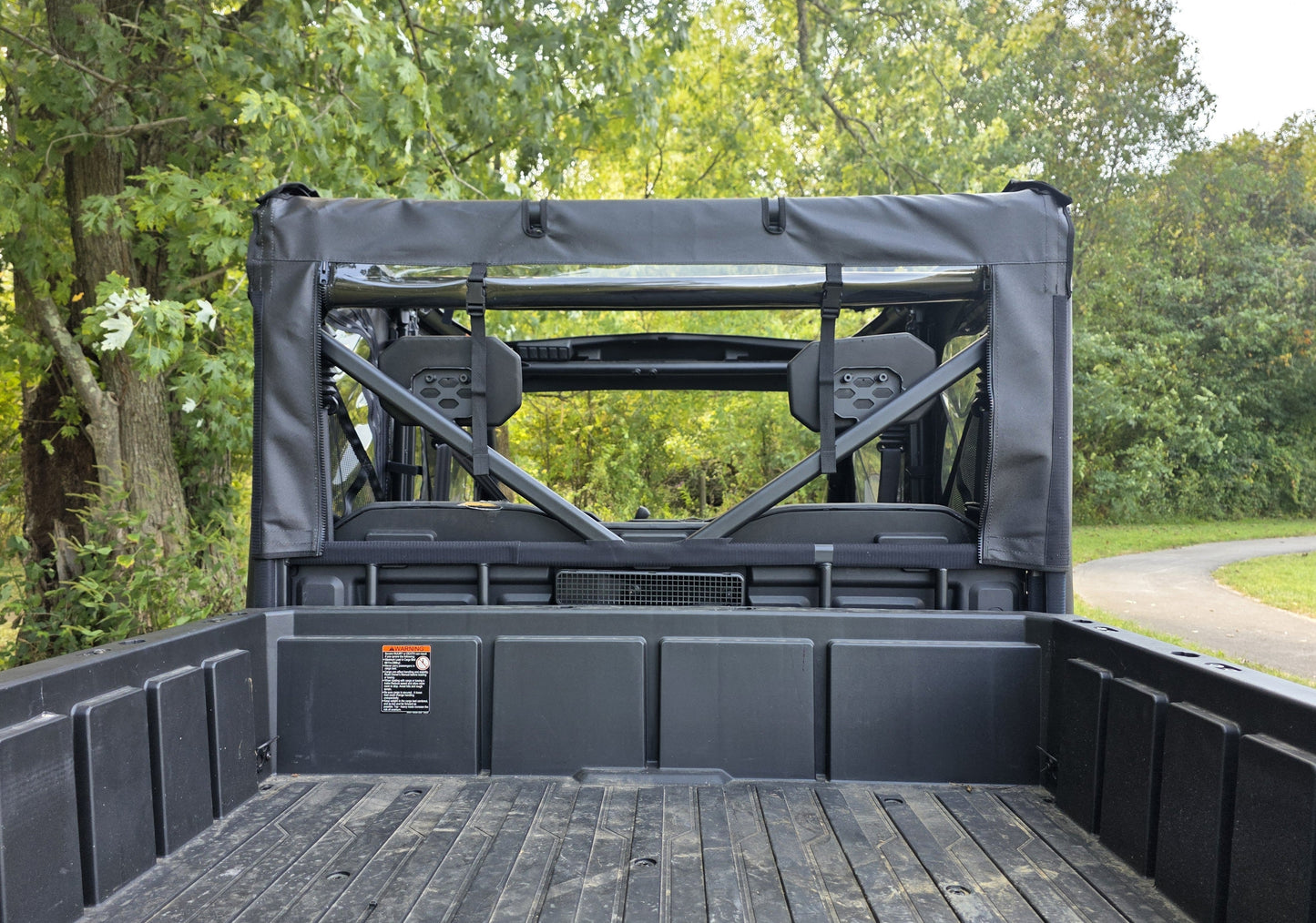 CFMoto UForce 800XL - Heavy-Duty Canvas Back Panel