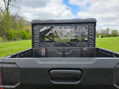 CFMoto UForce U10 Pro/U10 XL Pro - Soft Back Panel with Mesh/Vinyl Window