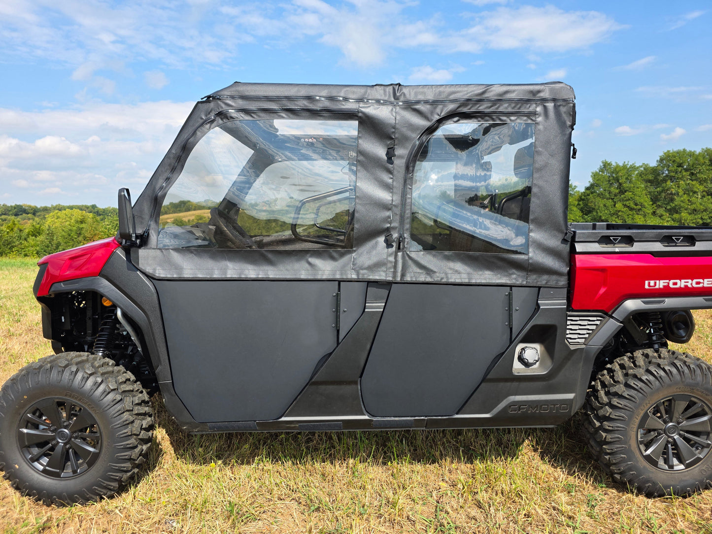 CFMoto UForce XL Pro-Upper Doors/Vinyl-Mesh Rear Combo