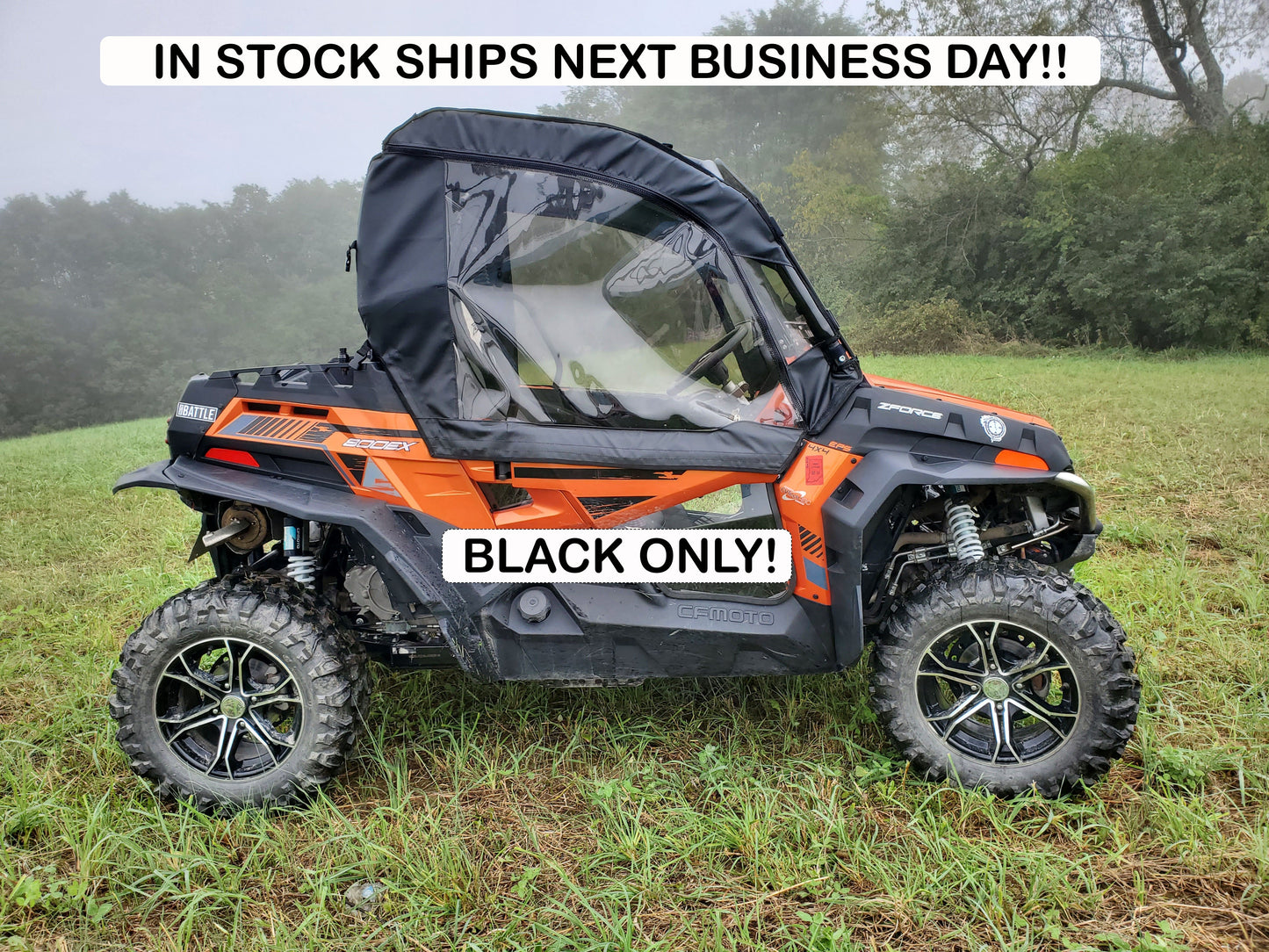 CFMoto ZForce 500/800/1000 - Soft Doors (Half Doors)