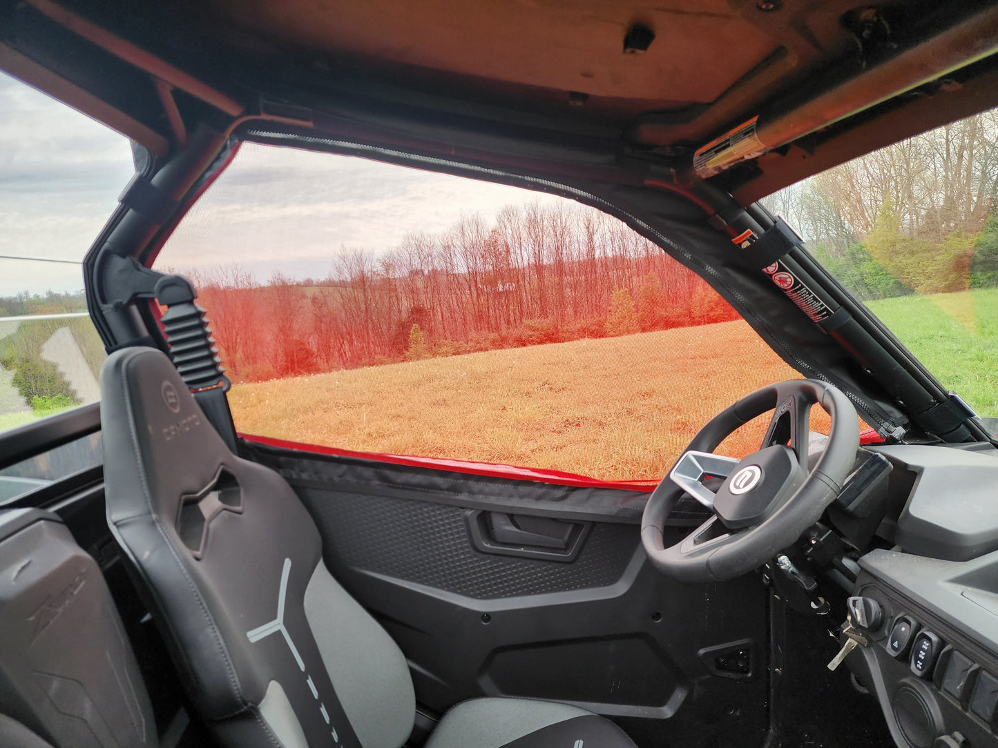 CFMoto ZForce 800 Trail/950 Trail & Sport - Upper Doors with Mesh Windows