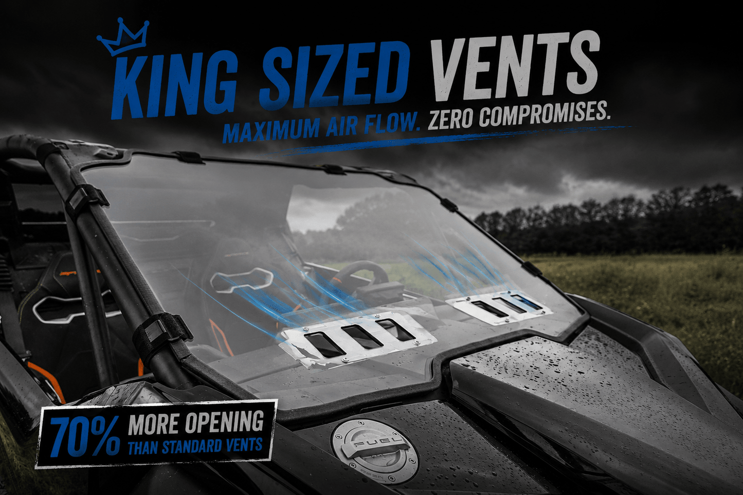 CFMoto ZForce Z10/Z10-4 Front Windshield