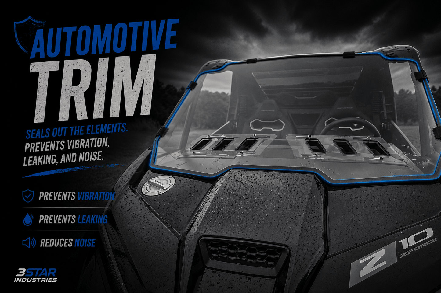 CFMoto ZForce Z10/Z10-4 Front Windshield