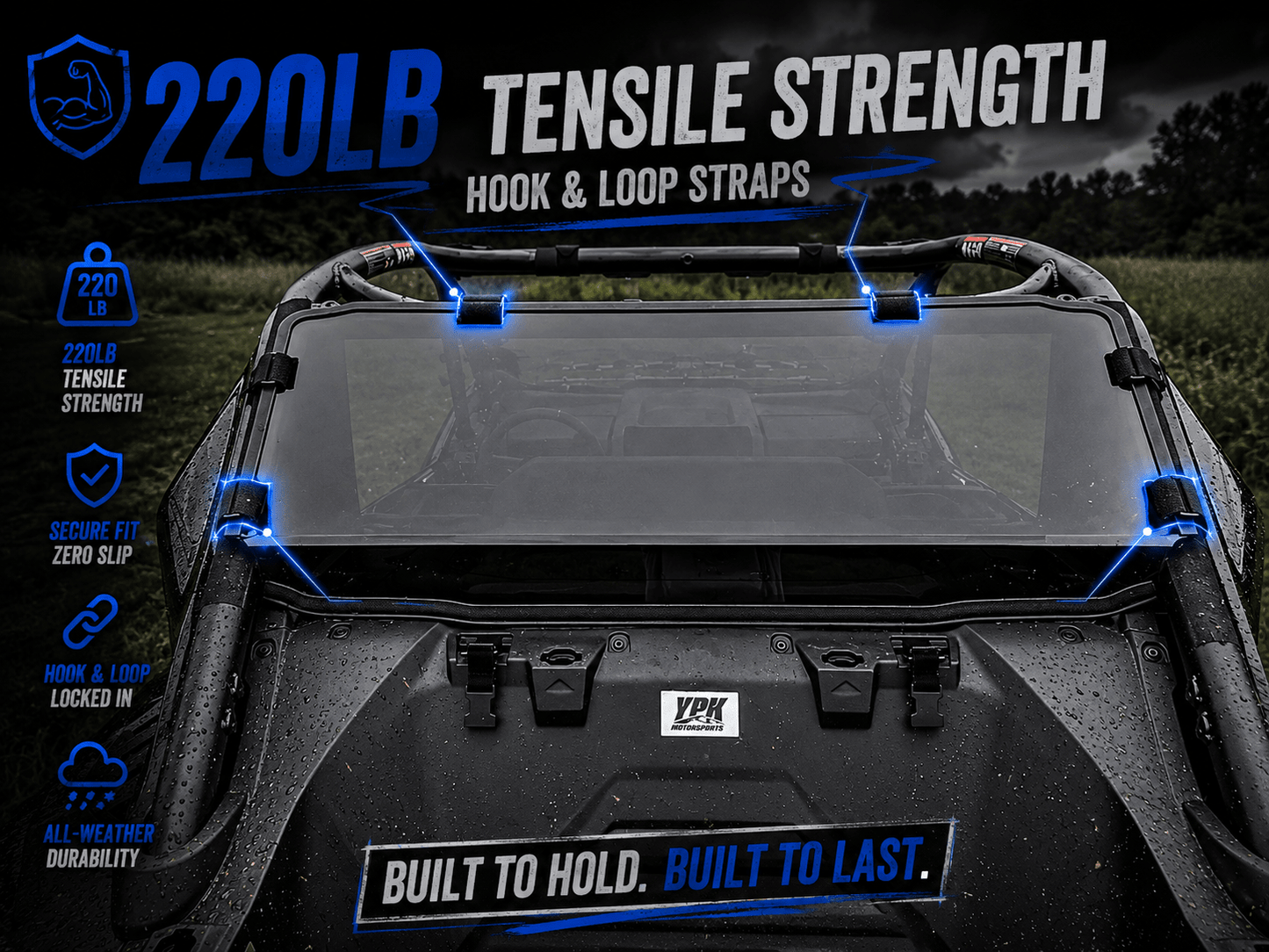 CFMoto ZForce Z10/Z10-4 Rear Windshield
