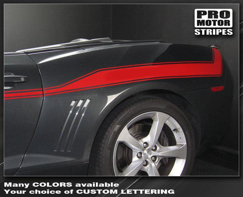 Chevrolet Camaro 2010-2015 Racing Sport Side Stripes