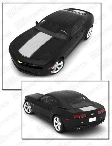Chevrolet Camaro 2010-2015 Rally Racing Stripes Hood & Trunk Decals