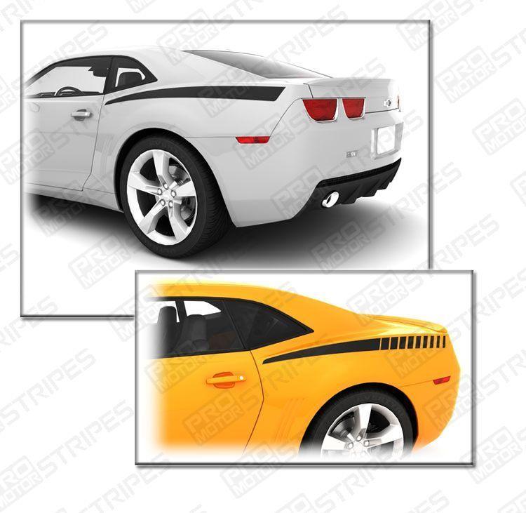Chevrolet Camaro 2010-2015 Rear Quarter Side Accent Stripes