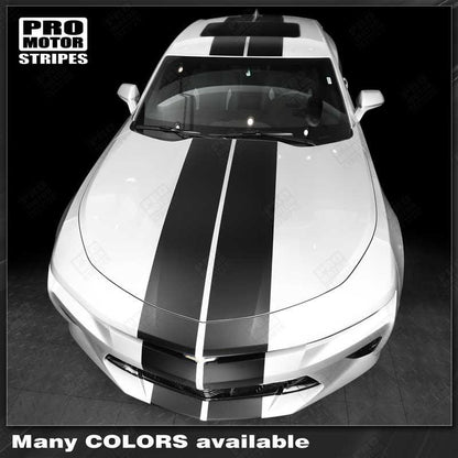 Chevrolet Camaro 2010-2024 Over-The-Top Straight Double Stripes