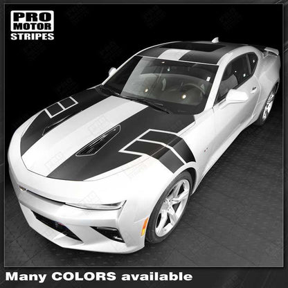 Chevrolet Camaro 2016-2018 -SS- NS1 Style Over The Top Stripes