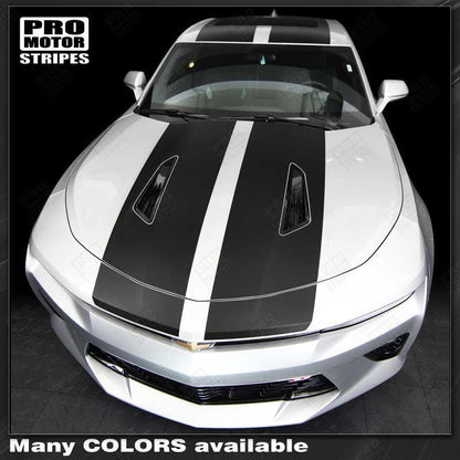 Chevrolet Camaro 2016-2018 -SS- Top Racing Double Stripes