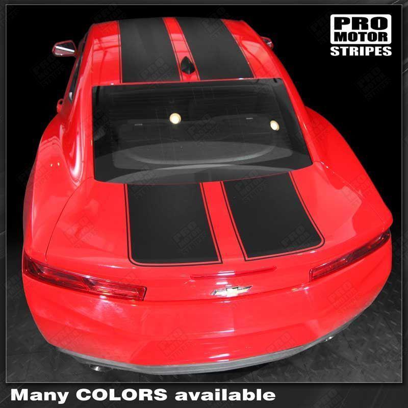 Chevrolet Camaro 2016-2024 Top Rally Sport Stripes w/ Roof