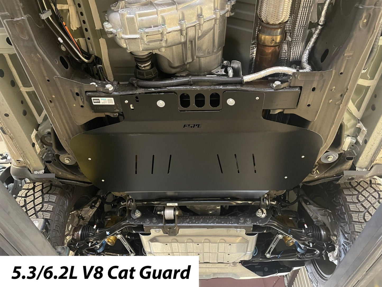 Chevrolet Silverado / GMC Sierra 1500 Catalytic Converter Guard (2019-2026) VERSION 1
