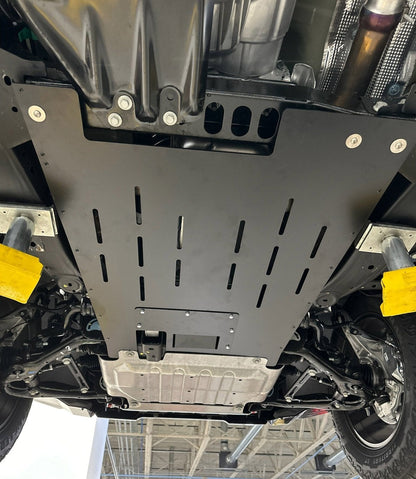 Chevrolet Silverado / GMC Sierra 1500 Catalytic Converter Guard (2019-2026) VERSION 2