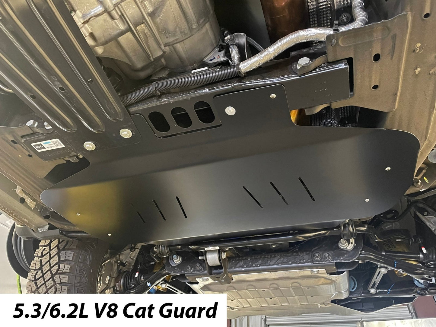 Chevrolet Tahoe / GMC Yukon Catalytic Converter Guard (2021-2026) (5.3L/6.2L)