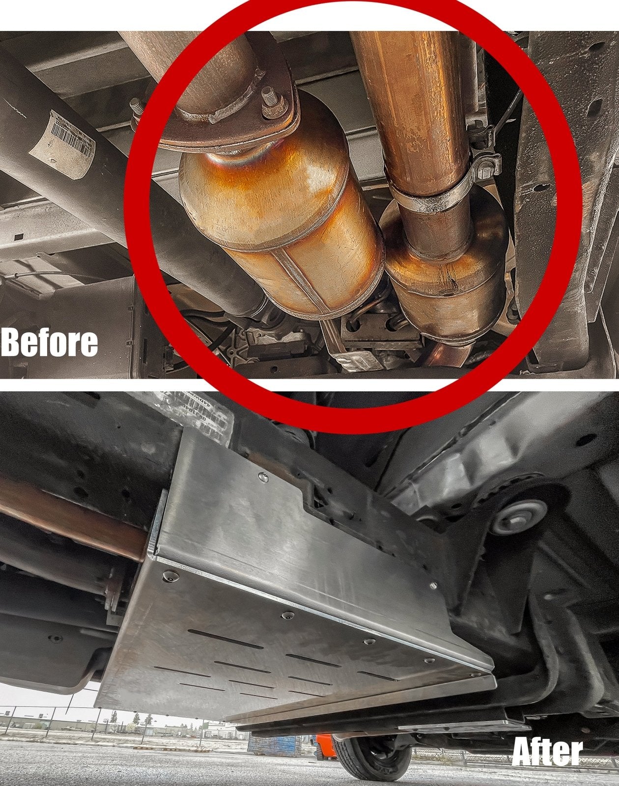 Chevrolet/GMC Express & Savana 2500/3500 Catalytic Converter Guard (2010-2020)