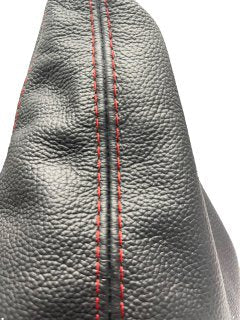 Black Leather Shift Boot Cover For 1997-2002 Chevy Camaro Pontiac Firebird