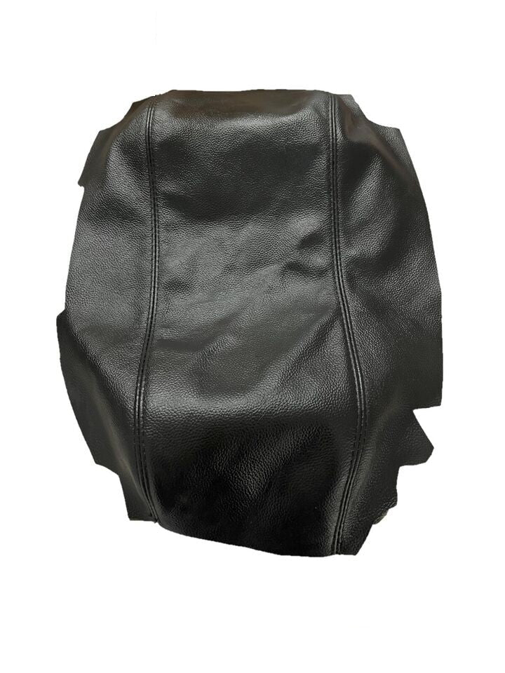 Black Leather Center Console Armrest Cover For Chevrolet Corvette C5 1997-2004