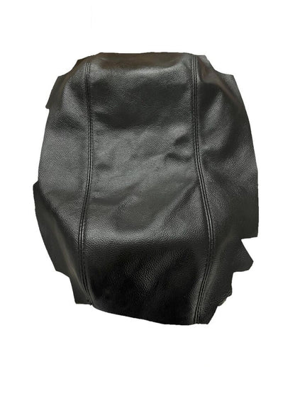 Black Leather Center Console Armrest Cover For Chevrolet Corvette C5 1997-2004
