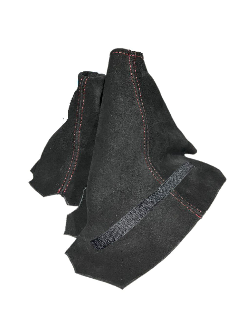 Genuine Suede Shift & Handbrake Boot Cover For 1997-2004 Chevy Corvette C5