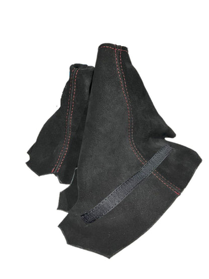 Genuine Suede Shift & Handbrake Boot Cover For 1997-2004 Chevy Corvette C5