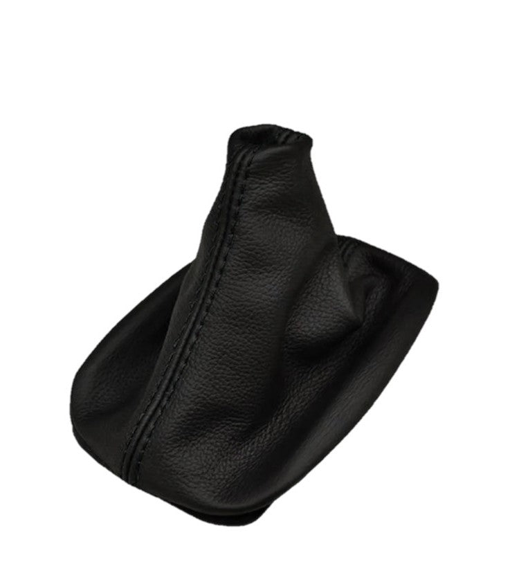 Black Leather Auto/ Manual Shift Boot Cover For Chevrolet Corvette C2 C3 C4 C5 C6 C7