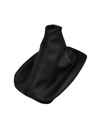 Black Leather Auto/ Manual Shift Boot Cover For Chevrolet Corvette C2 C3 C4 C5 C6 C7