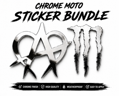 Moto-Sticker Bundle (CHROME)