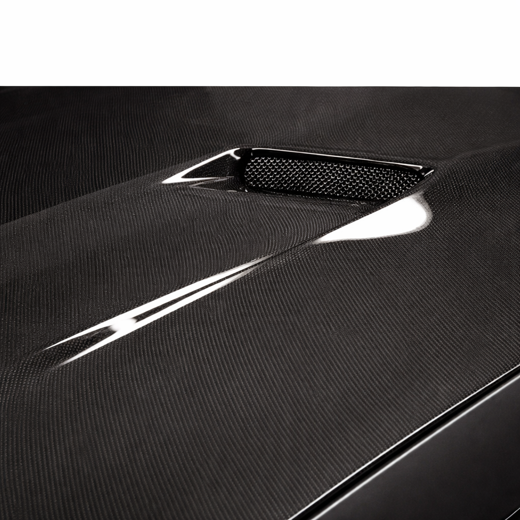 Chrysler 300 Challenger Style Hood W/ Mad Eyes