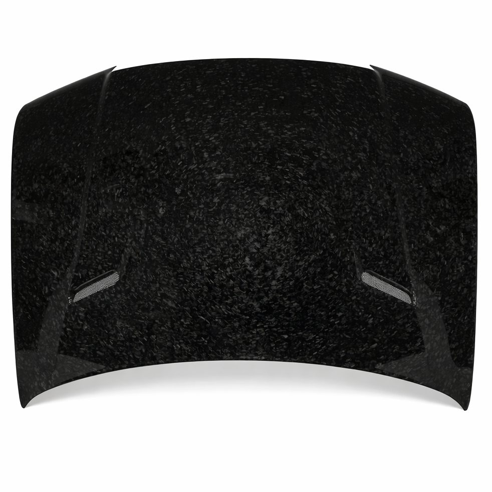 Chrysler 300 Challenger Style Hood W/ Mad Eyes