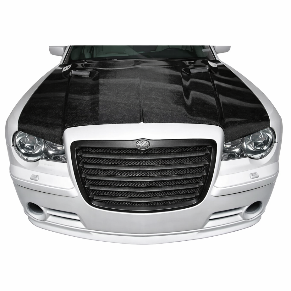 Chrysler 300 Challenger Style Hood W/ Mad Eyes