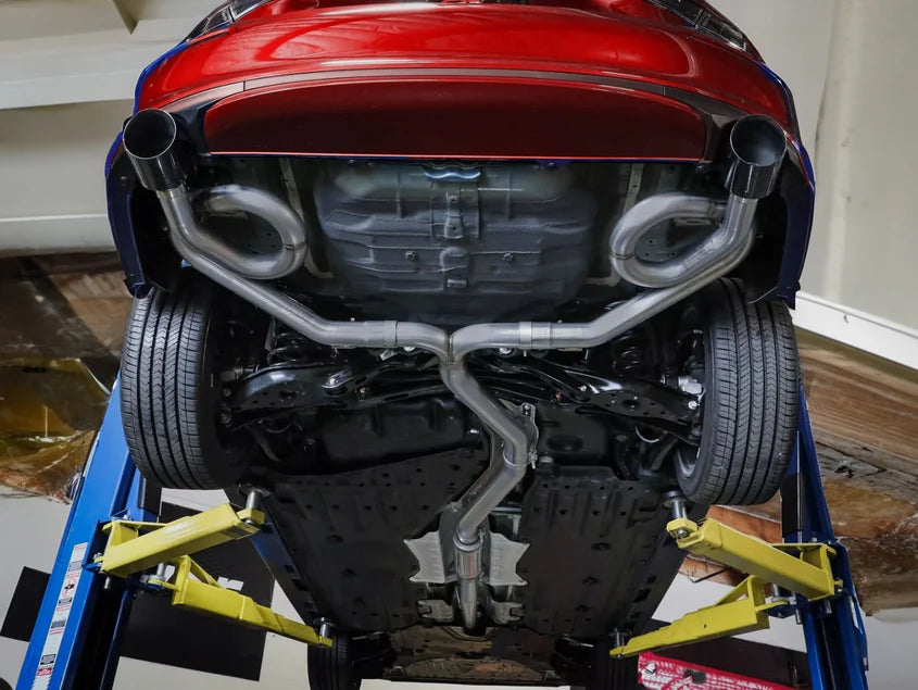 BULL BOOST PERFORMANCE 2.5" Catback Exhaust System w/ Burnt Tips for 2022+ Acura Integra DE4 & Honda Civic Si FE1 1.5T