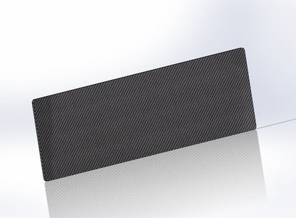 CARBON FIBER Climate Control Block Off Plate Delete for Honda Civic EG 92-95