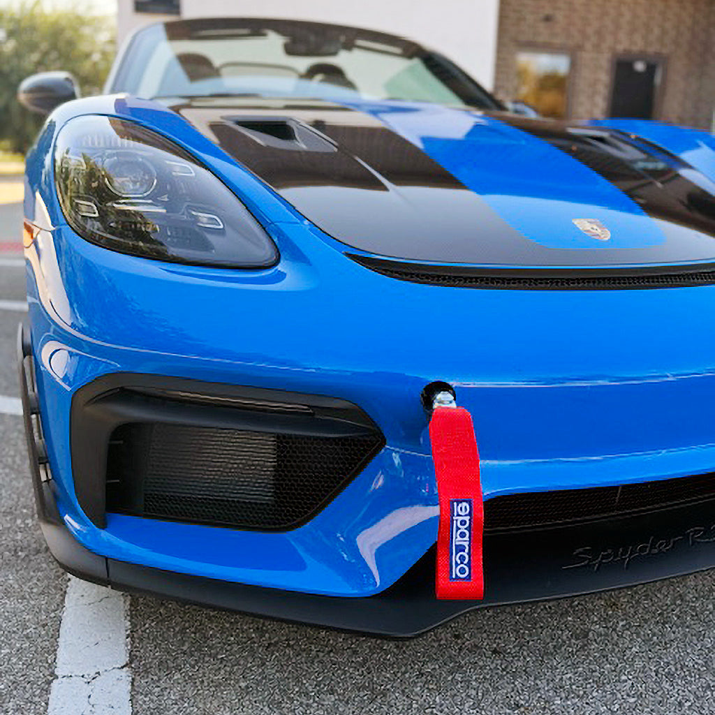 CMS Performance Racing Tow Strap Mounts | Porsche 981 & 718