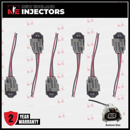 Set of 6 Denso Fuel Injector Connectors Fits 87-88 23250-70040 Toyota Supra 3.0L