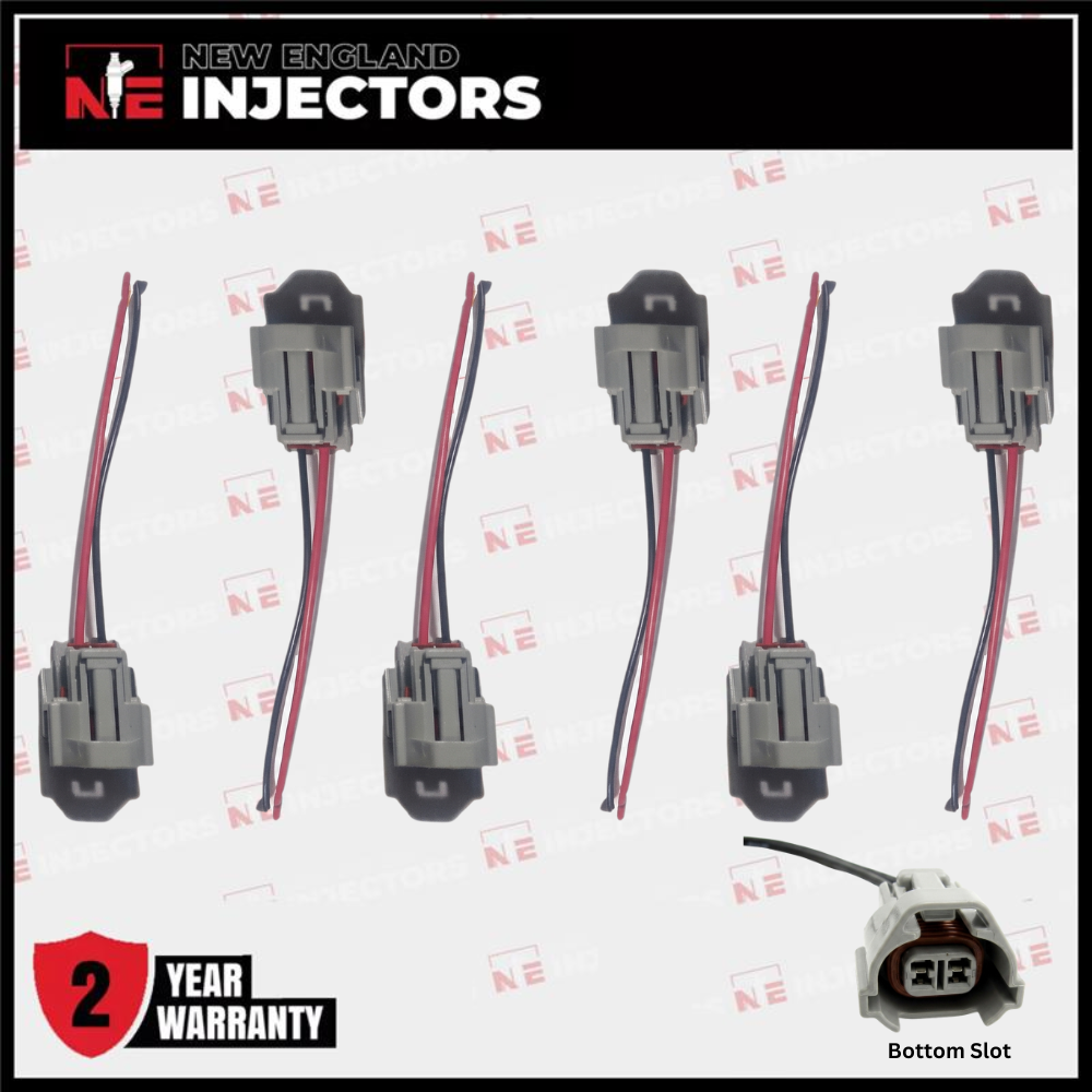 Set of 6 Fuel Injector Connectors Fits 99-05 15710-67D00 Suzuki Vitara 2.5L