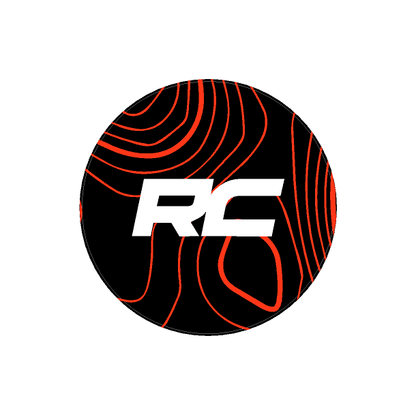 RC 3.5" Black Series Topo Round Cover Overlays - Universal