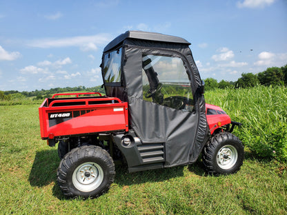 Coleman UT400/HiSun HS 400 - Full Cab Enclosure for Hard Windshield