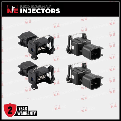 EV1 to EV6 Fuel Injector Connector Adapters Fits LS2 LS3 LS7 LSX Set of 4