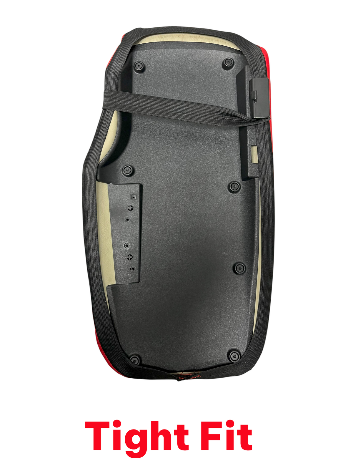 For 2005-2013 Chevy Corvette C6 Torch Red Leather Manual Shift E-Brake Boot Console Armrest Cover