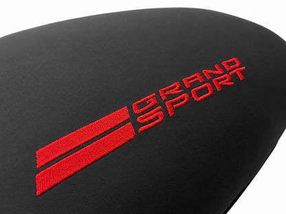 Embroidery Vinyl Console Armrest Cover Compatible With Chevy Corvette C7 2017 2018 2019