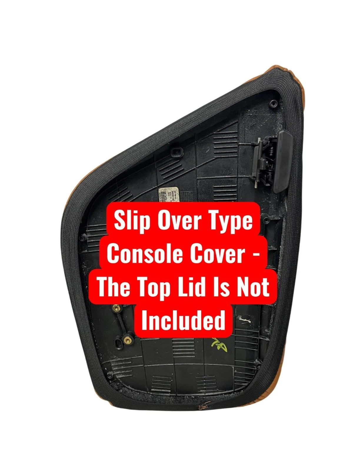 For 2014-2019 Chevy Corvette C7 Genuine Leather/Suede Console Armrest Cover