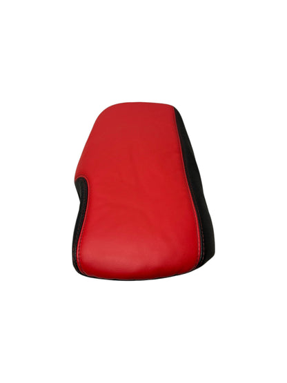 For 2005-2013 Chevy Corvette C6 Z06 Torch Red & Black Leather Console Shift Handbrake Boot Cover