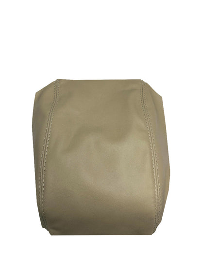 For 2005-2009 Subaru Outback Legacy Slip On Ivory Tan Leather Console Armrest Cover