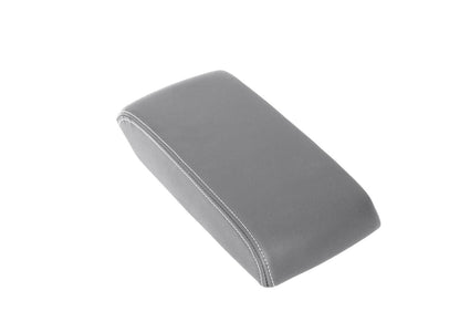 Titanium Gray Ultra Leather Console Armrest Cover For Subaru Legacy 2015 2016 2017