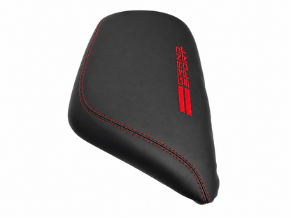 Embroidery Vinyl Console Armrest Cover Compatible With Chevy Corvette C7 2017 2018 2019