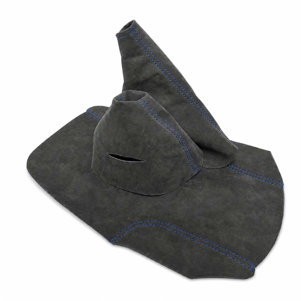 For Chevrolet Corvette C6 Black Alcantara Console Lid Shift & Parking Brake Boot Cover